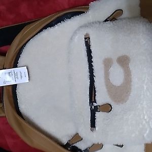Coach Tan Backpack